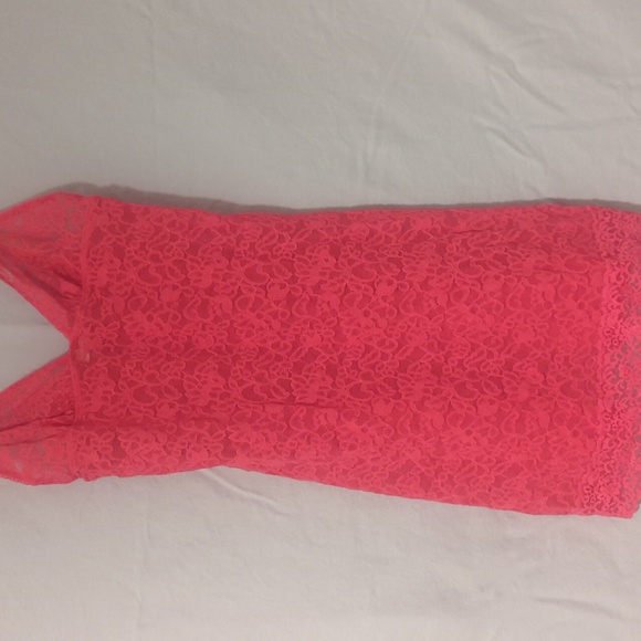 Pink Lace Victoria Secret Dress - Picture 3 of 4